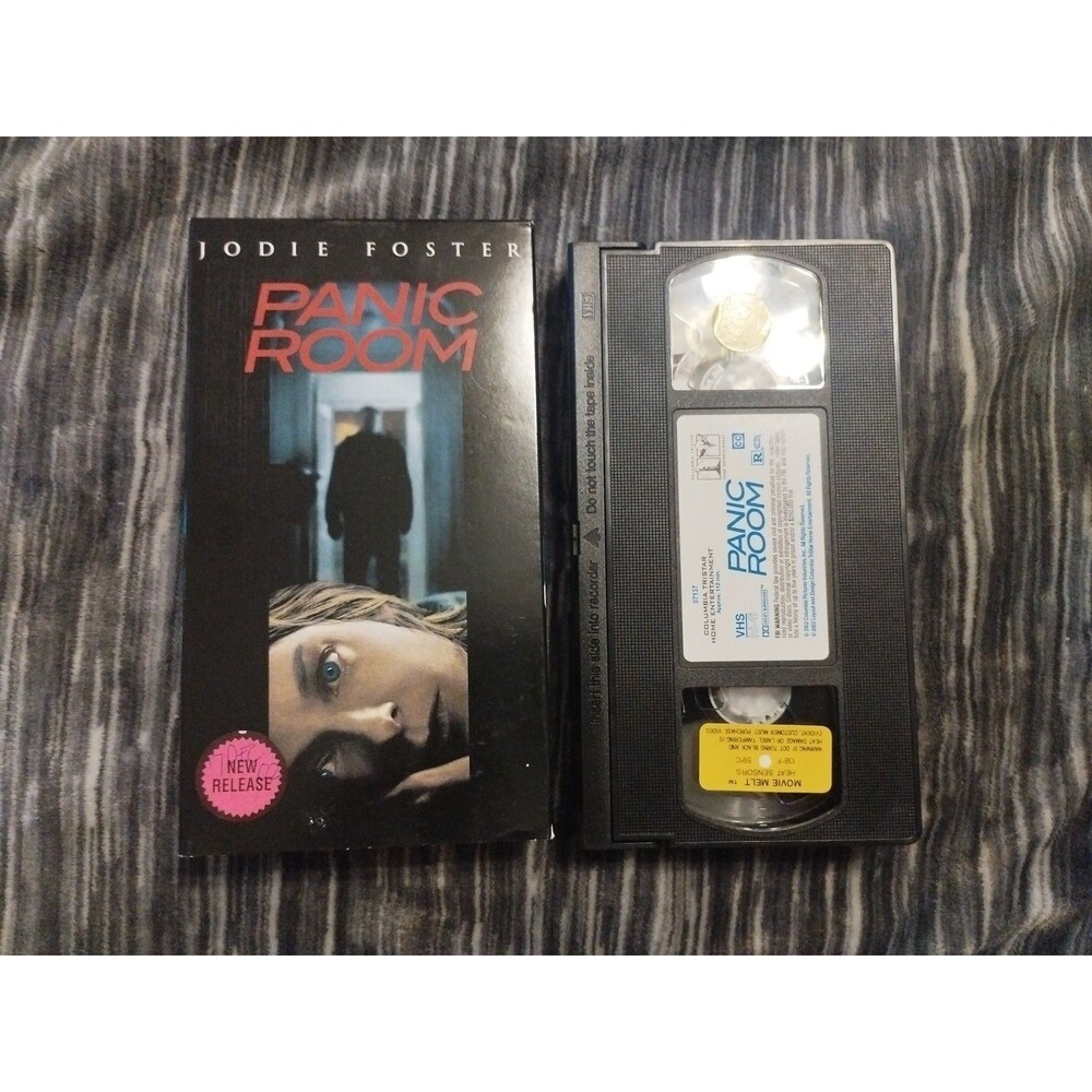 Panic Room (VHS, 2002) Forest Whitaker, Jodie Foster, David Fincher